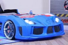 Дитяче ліжко машина MUSVENUS AUDI blue 190х90 см